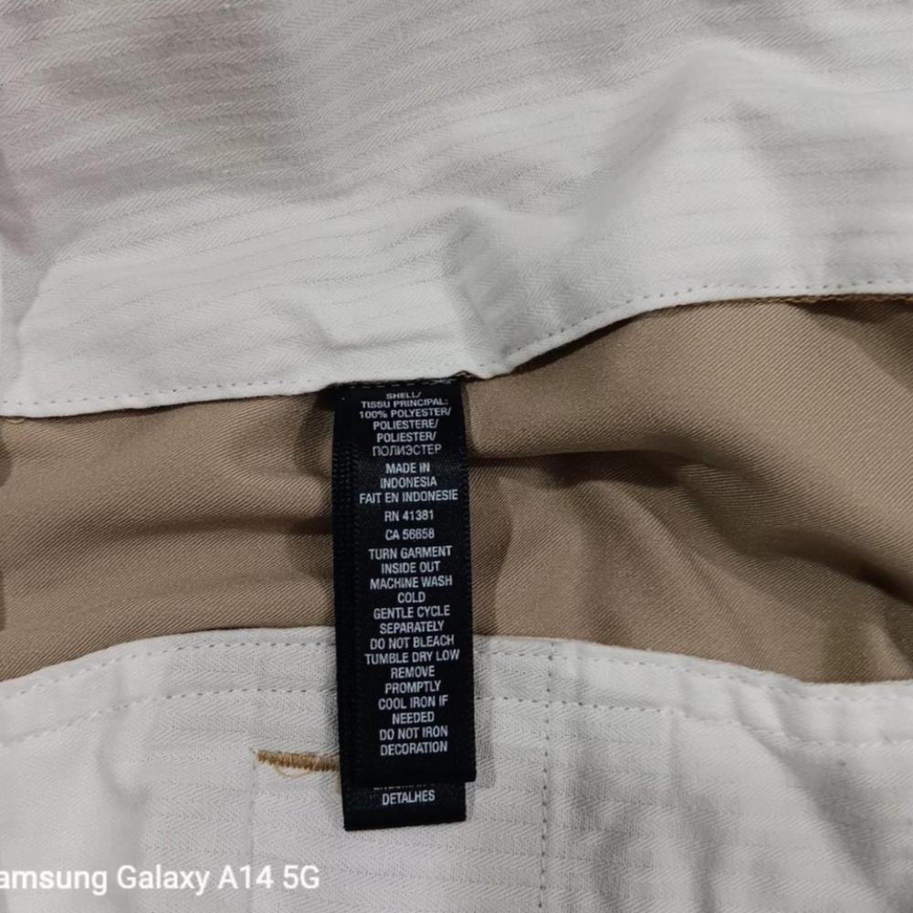 RLX Ralph Lauren Men's Golf Pants Beige 40x32 - Picture 6 of 8